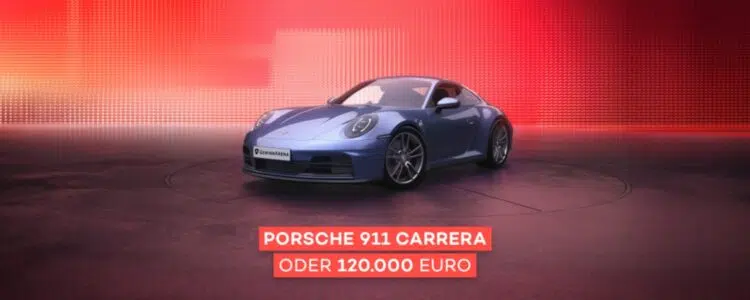 Porsche-Gewinnspiel von GewinnArena