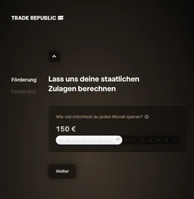 Rechner von Trade Republic