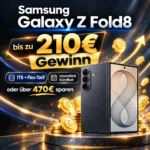 Samsung Galaxy Z Fold 8 mit Gewinn