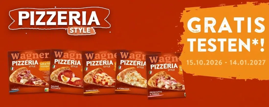 Wagner Pizzeria Style gratis testen